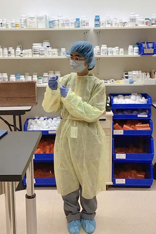 Portland-Pharmacy-Technology-student-Soponna-in-class