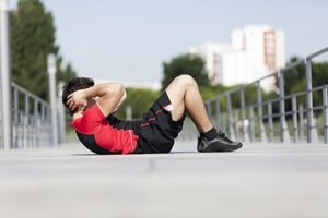 Regular exercise is a key component of staying healthy while in college.