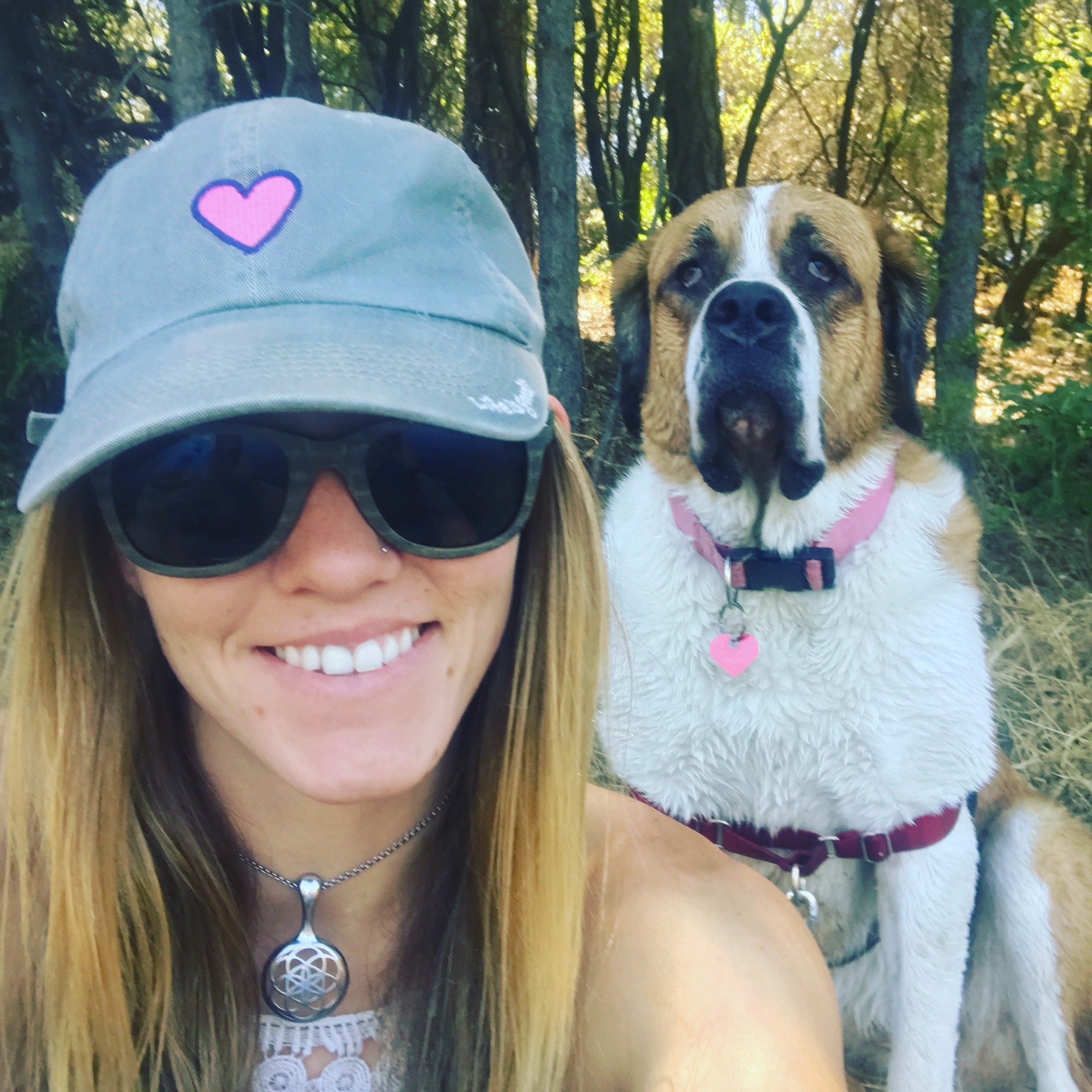 Carrington College Dental Assisting Student with her dog