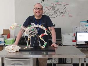 For Pleasant Hill Vet Tech  Instructor Ben Sigel, a Love of Animals Sparks Passion  for Teaching Others How to Care for Them