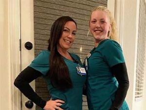 Katrina and Taylor Johnson, Respiratory Care Graduates Helping Patients Breathe