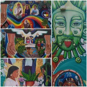 Mural Outside La Clinica